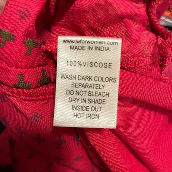 Wforwoman Pink Kurta - Picture 4 of 6